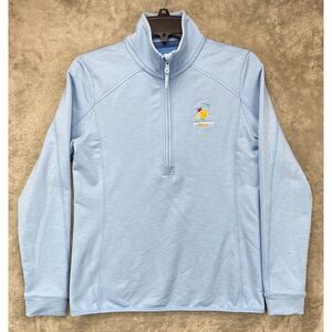 Vineyard‎ Vines Men's 1/2 Zip Performance Stretch Pullover Size XS Light Blue
